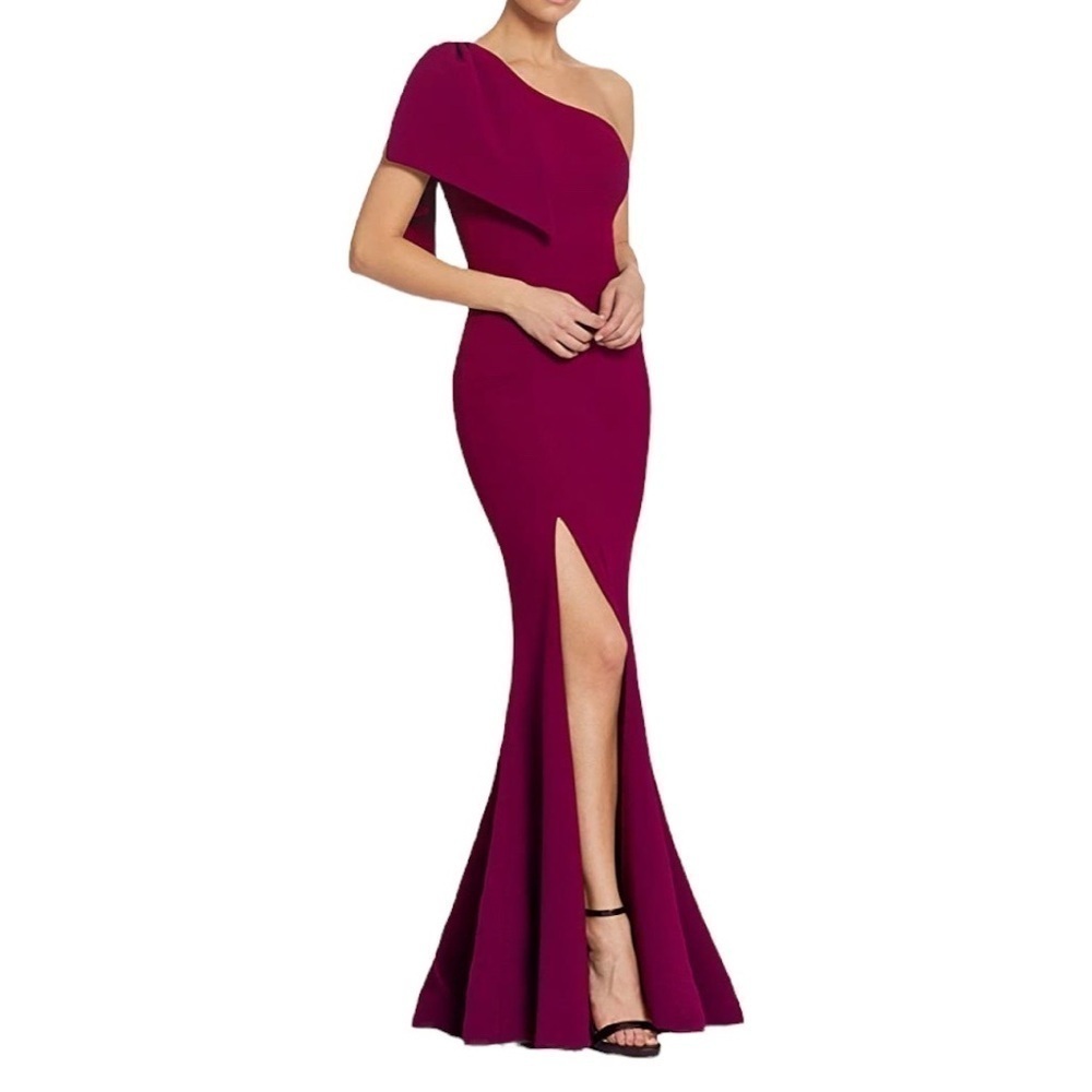 Dress the Population Georgina Asymmetric dress